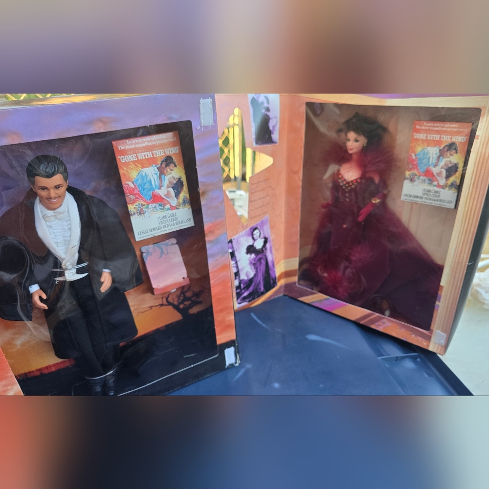 1994 Gone With The Wind Barbie & Ken Hollywood Legends Collection New